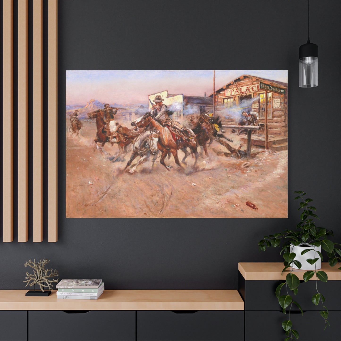 Smoke of a .45 - Canvas Wrap