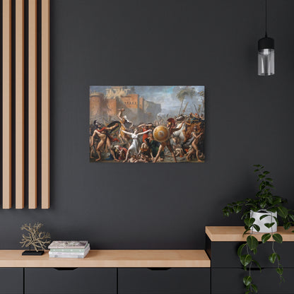 The Intervention of the Sabine Women - Metal Print