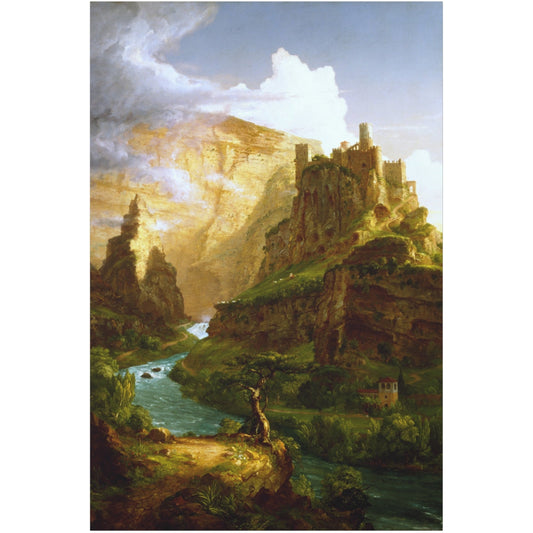 The Fountain of Vaucluse - Canvas Wrap