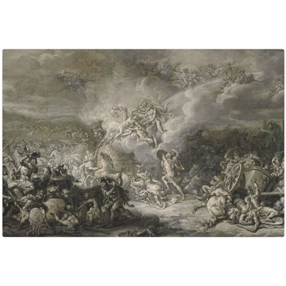 The Combat of Diomedes - Metal Print