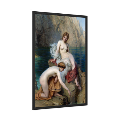 By Summer Seas - Framed Print