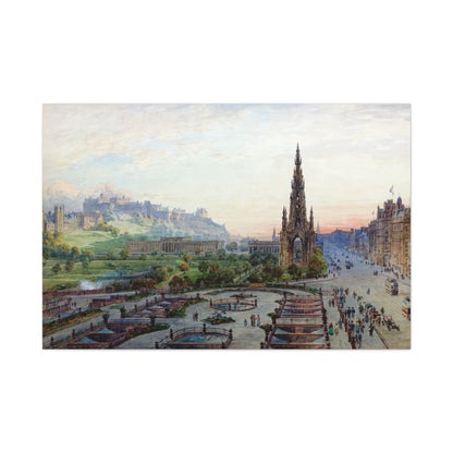 Scott Monument - Canvas Wrap