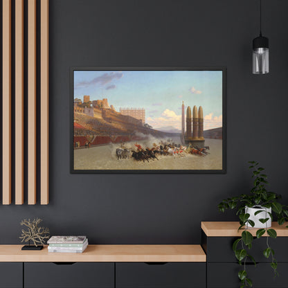 Chariot Race - Framed Print