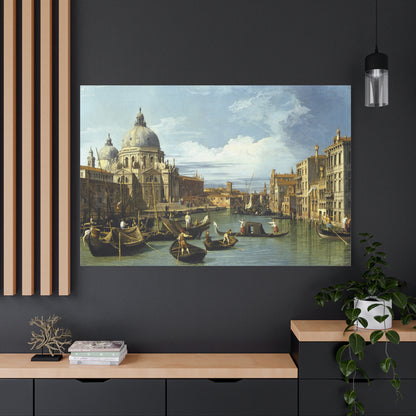 The Entrance to the Grand Canal, Venice - Canvas Wrap