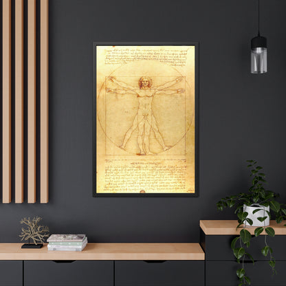 Vitruvian Man - Framed Print