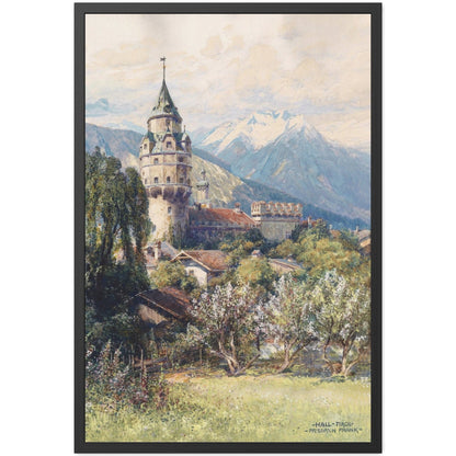 Hill Station Landscape - Framed Print