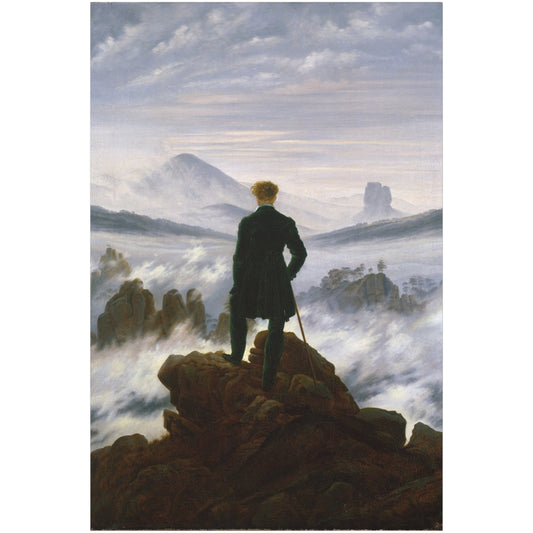 Wanderer above the Sea of Fog - Canvas Wrap