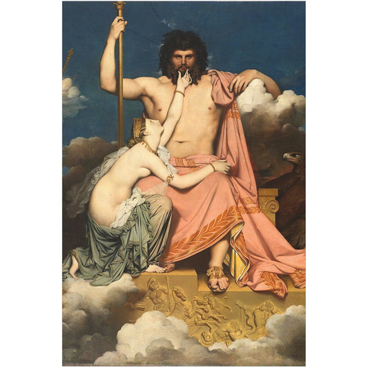 Jupiter and Thetis - Canvas Wrap