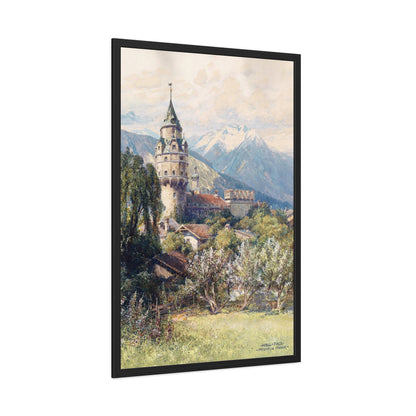 Hill Station Landscape - Framed Print