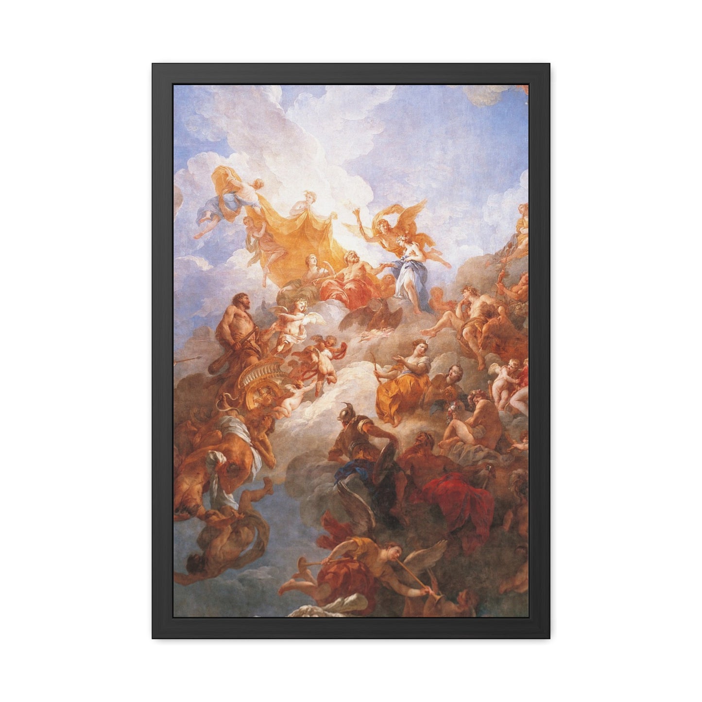 The Apotheosis of Hercules - Framed Print