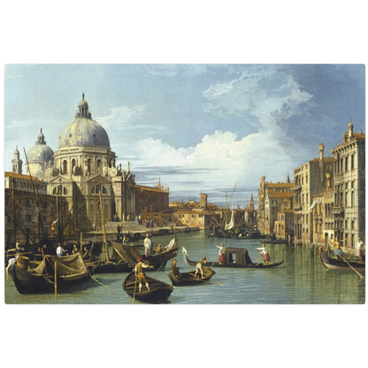 The Entrance to the Grand Canal, Venice - Metal Print