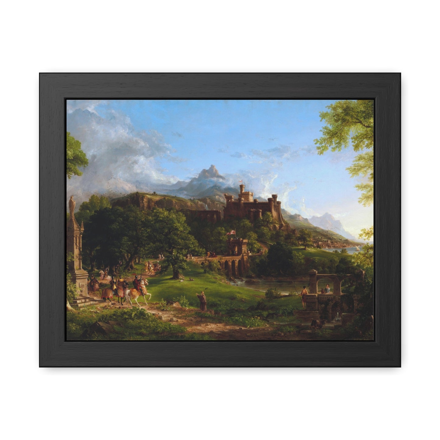 The Departure - Framed Print