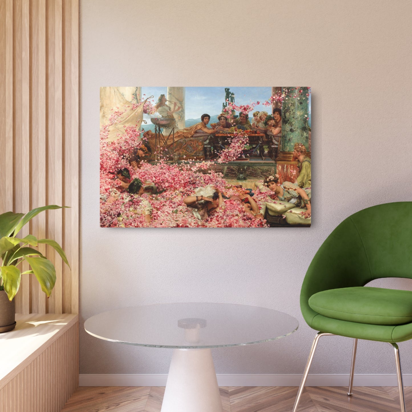 The Roses of Heliogabalus - Metal Print