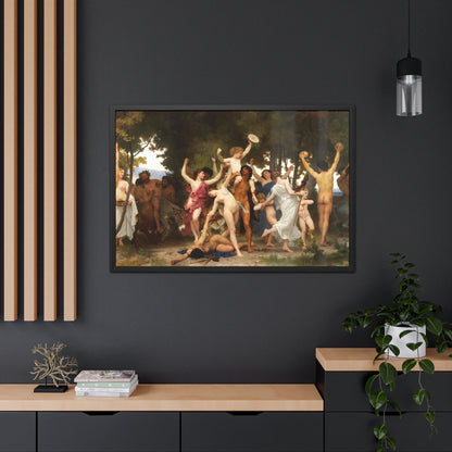 The Youth of Bacchus - Framed Print