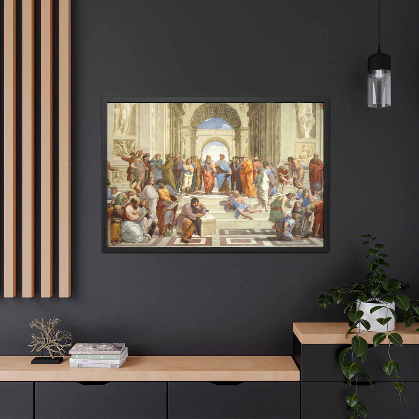 The School of Athens - Framed Print