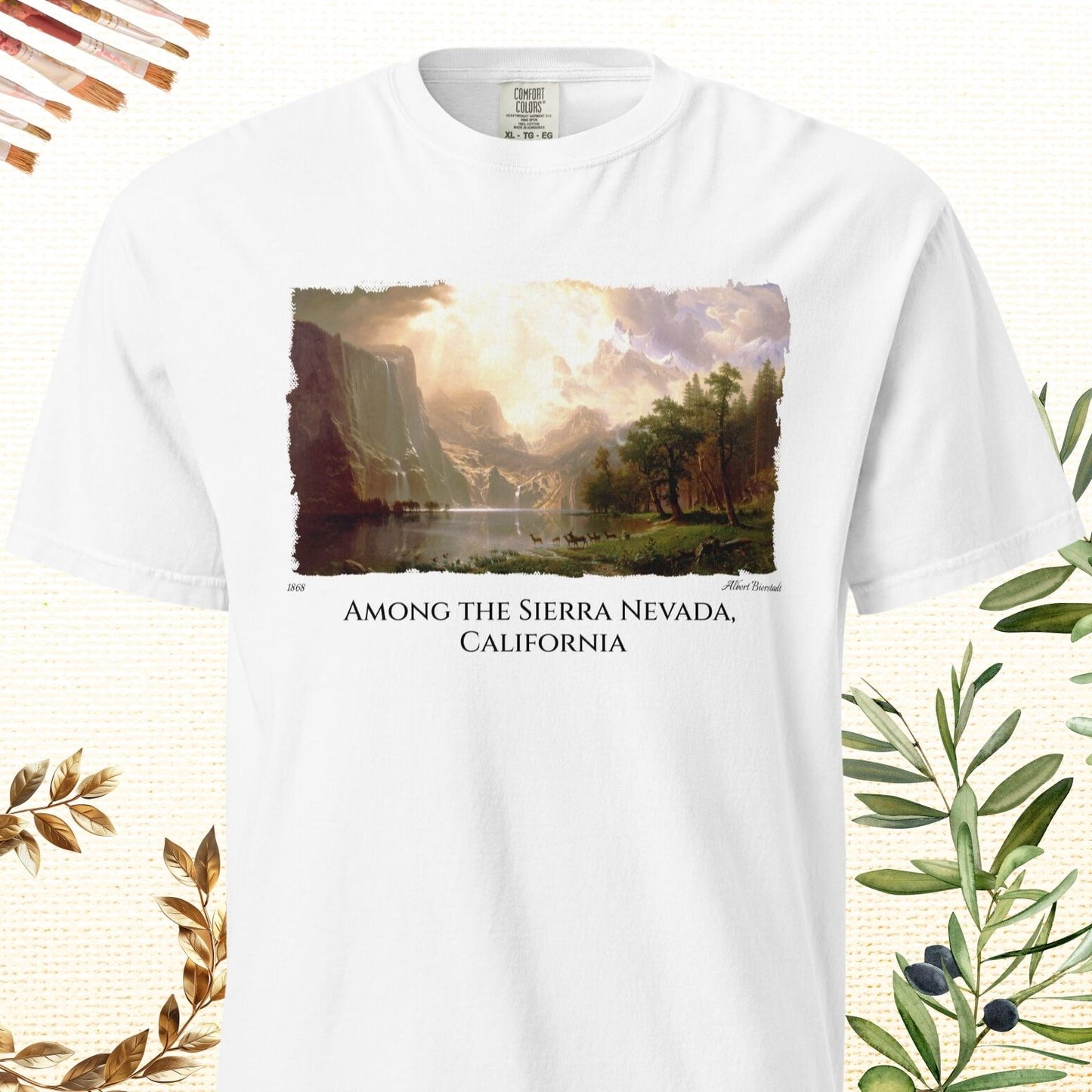 Among the Sierra Nevada Mountains - Fine Art T-shirt