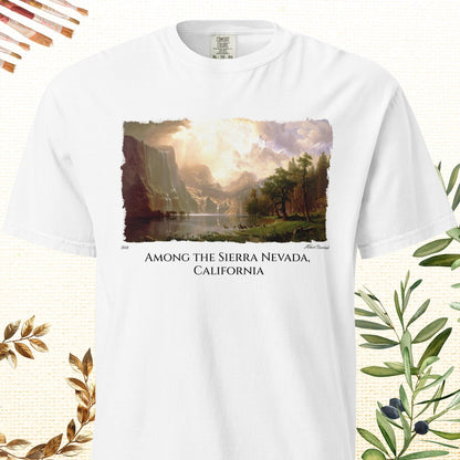 Among the Sierra Nevada Mountains - Fine Art T-shirt