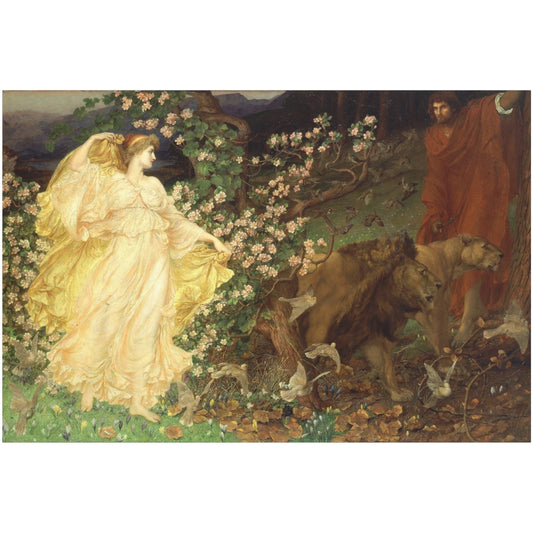 Venus and Anchises - Canvas Wrap