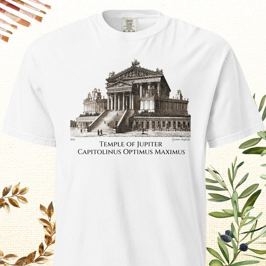 Temple of Jupiter - Fine Art T-Shirt