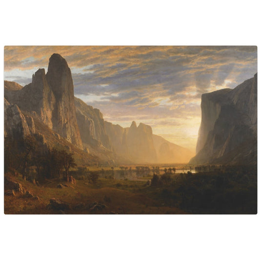 Looking Down Yosemite Valley - Metal Print