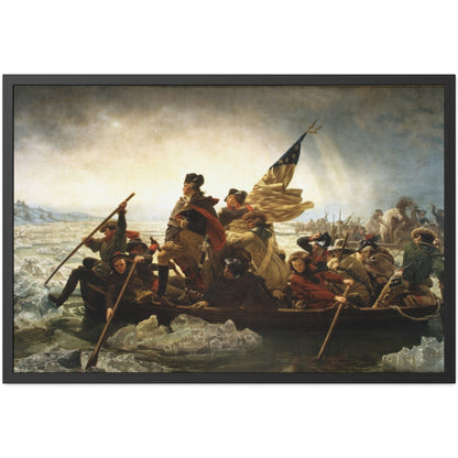 Washington Crossing the Delaware - Framed Print