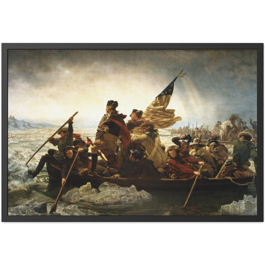 Washington Crossing the Delaware - Framed Print