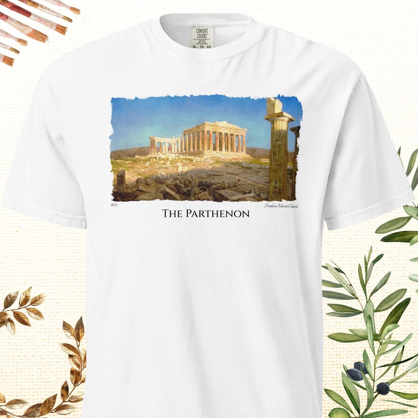 The Parthenon - Fine Art T-Shirt