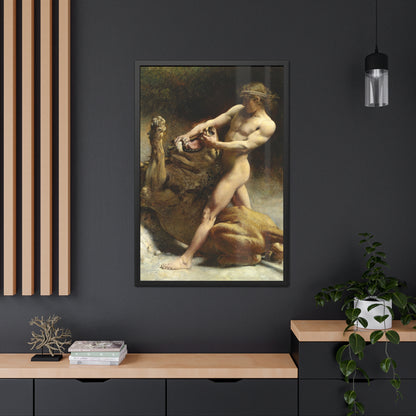 Samson's Youth - Framed Print