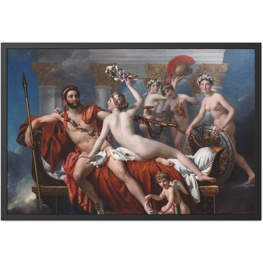 Mars Disarmed by Venus - Framed Print