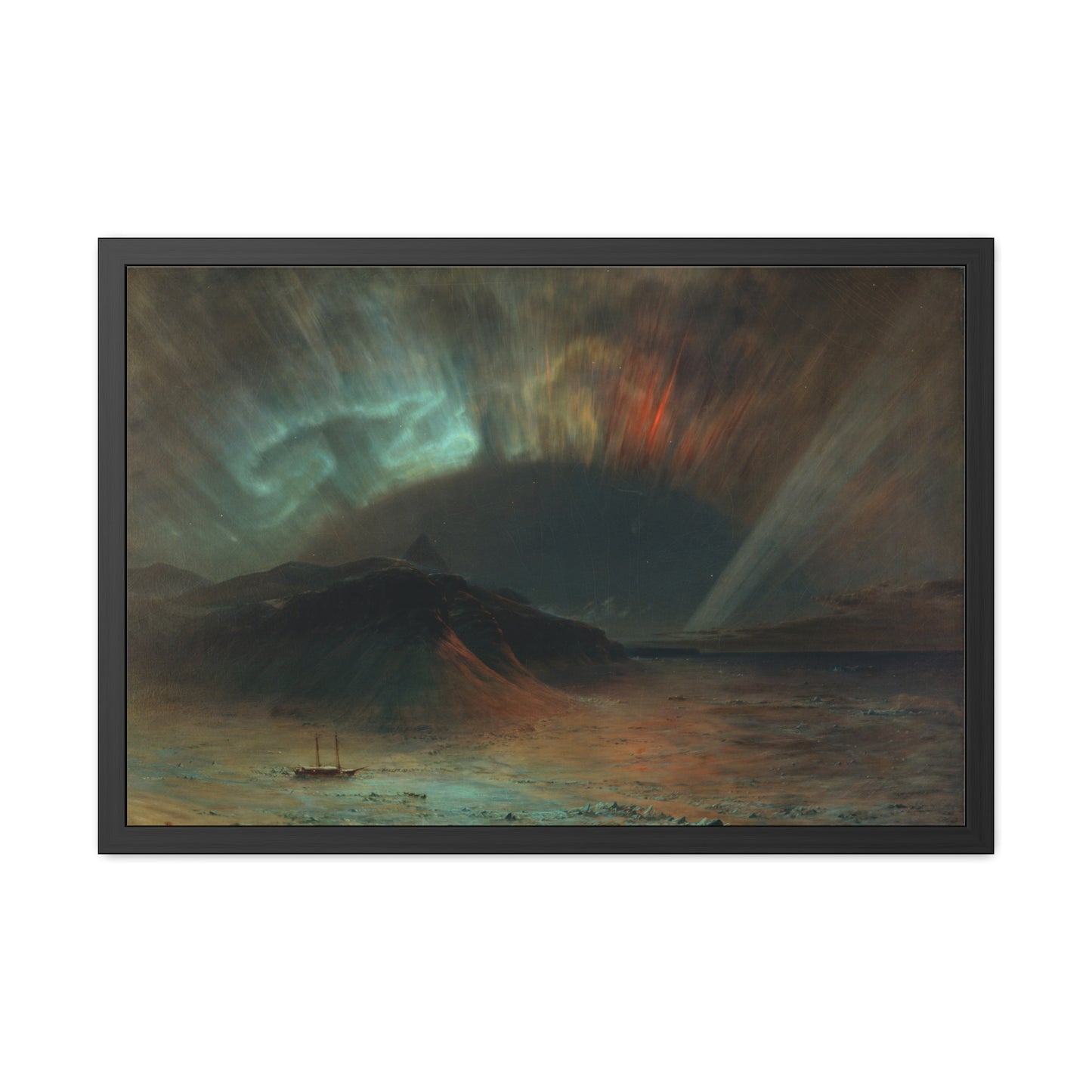 Aurora Borealis - Framed Print