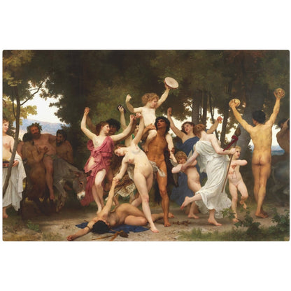 The Youth of Bacchus - Metal Print