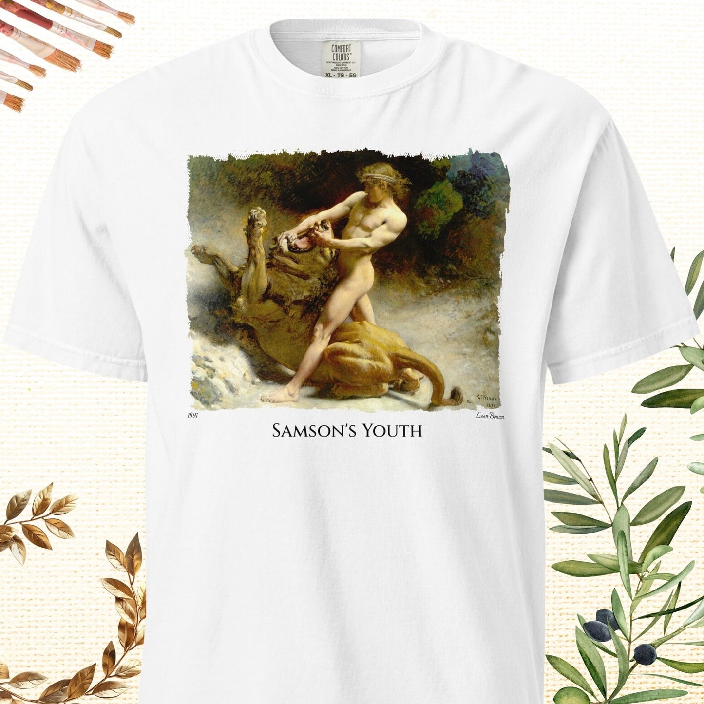 Samson's Youth - Fine Art T-Shirt