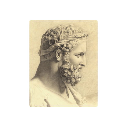 Bust of Hercules - Metal Print