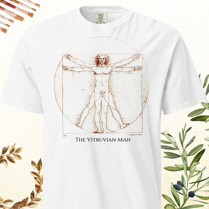 The Vitruvian Man - Fine Art T-Shirt