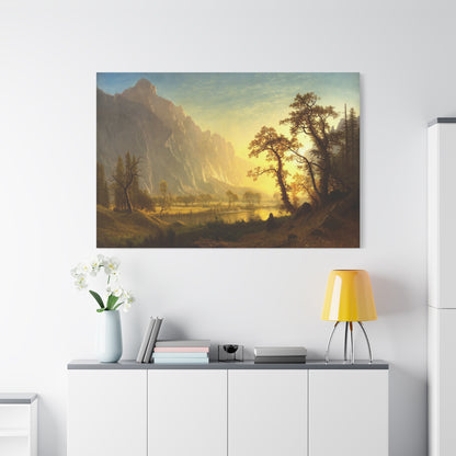 Sunrise, Yosemite Valley - Canvas Wrap