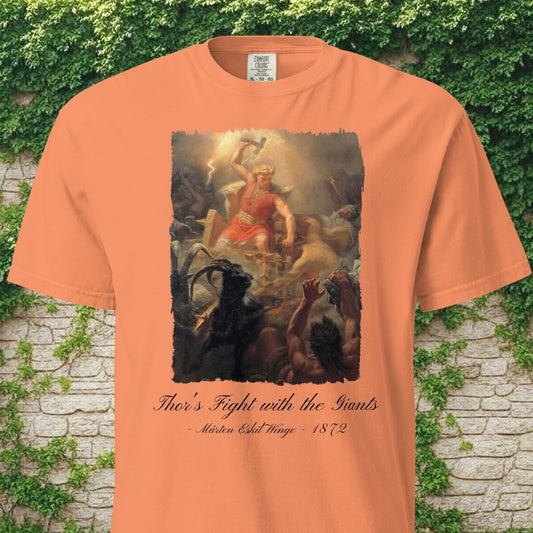 Thor's Fight with the Giants - T-Shirt