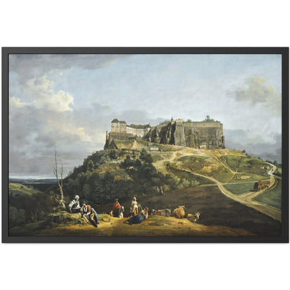 The Fortress of Königstein - Framed Print