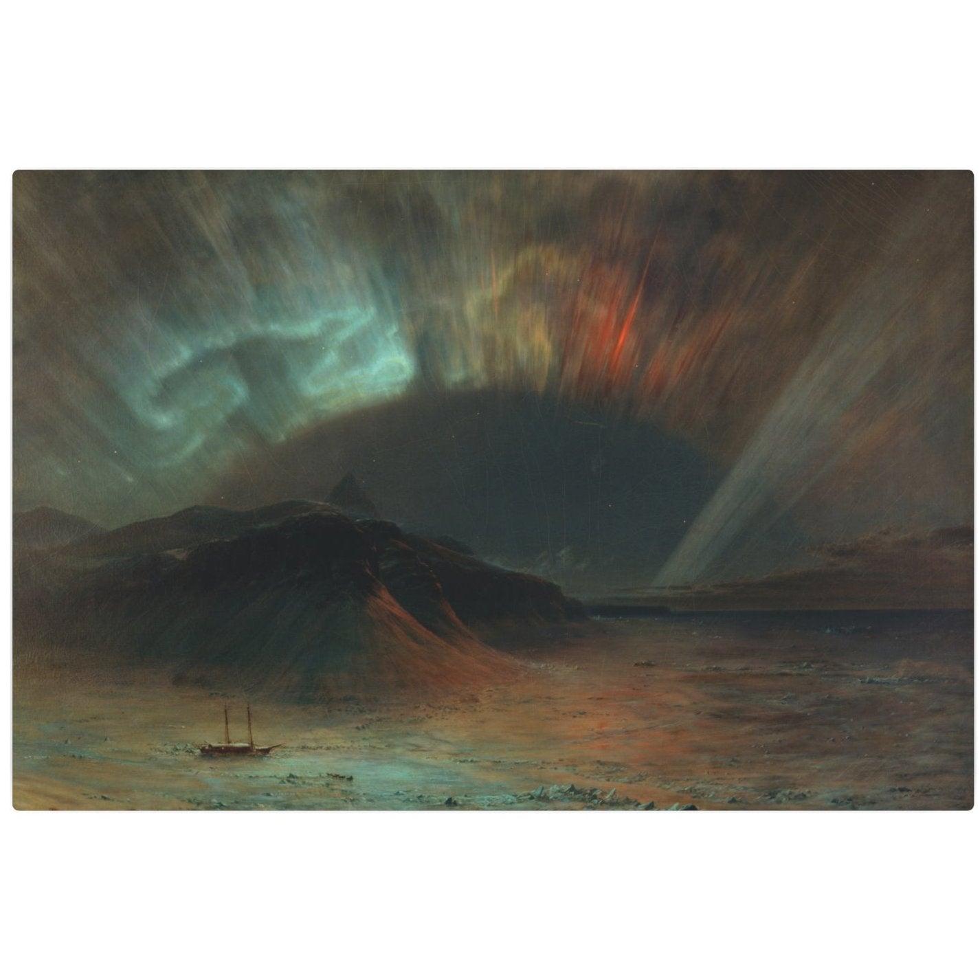 Aurora Borealis - Metal Print