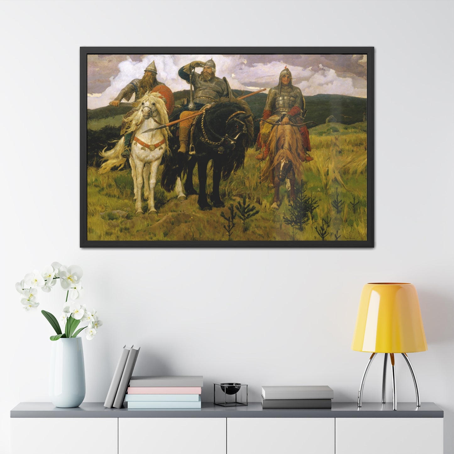 Bogatyri - Framed Print