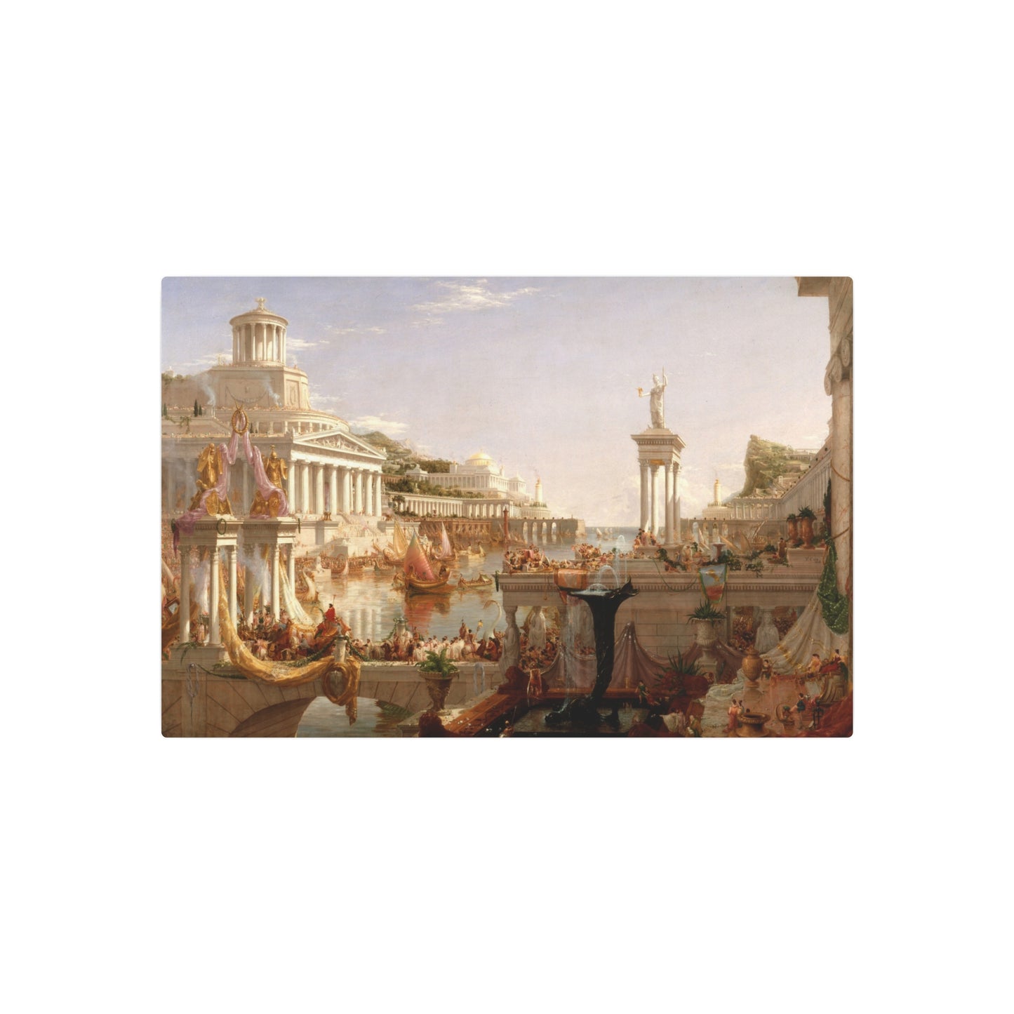 The Course of Empire, The Consummation - Metal Print