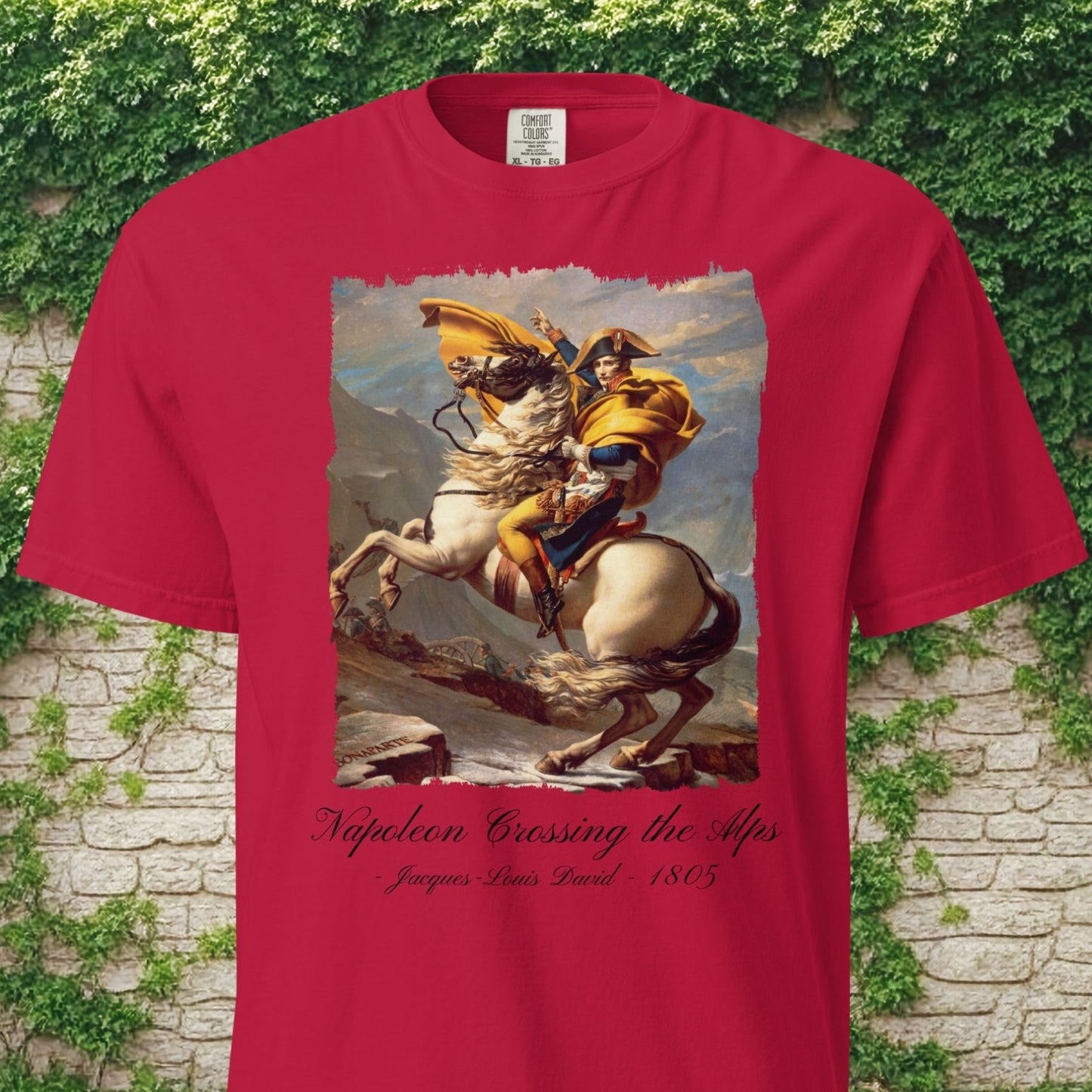 Napoleon Crossing the Alps - T-Shirt