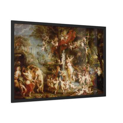 The Feast of Venus - Framed Print