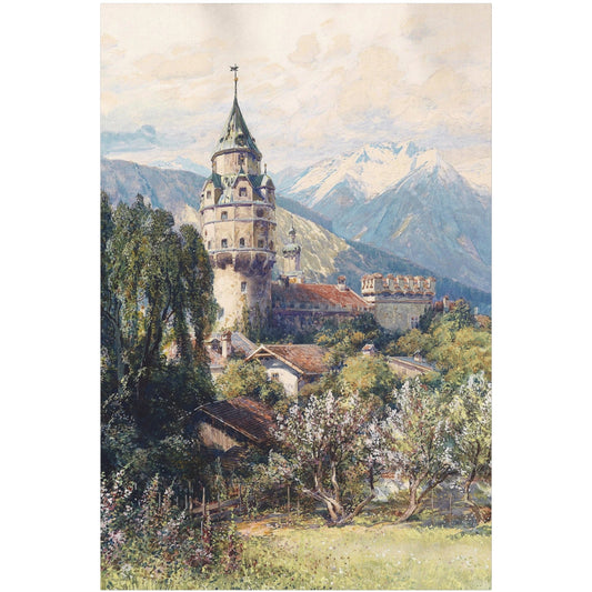 Hill Station Landscape - Canvas Wrap