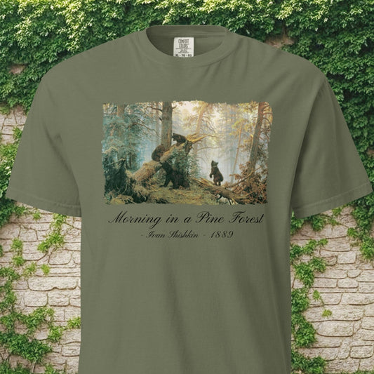 Morning in a Pine Forest - T-Shirt