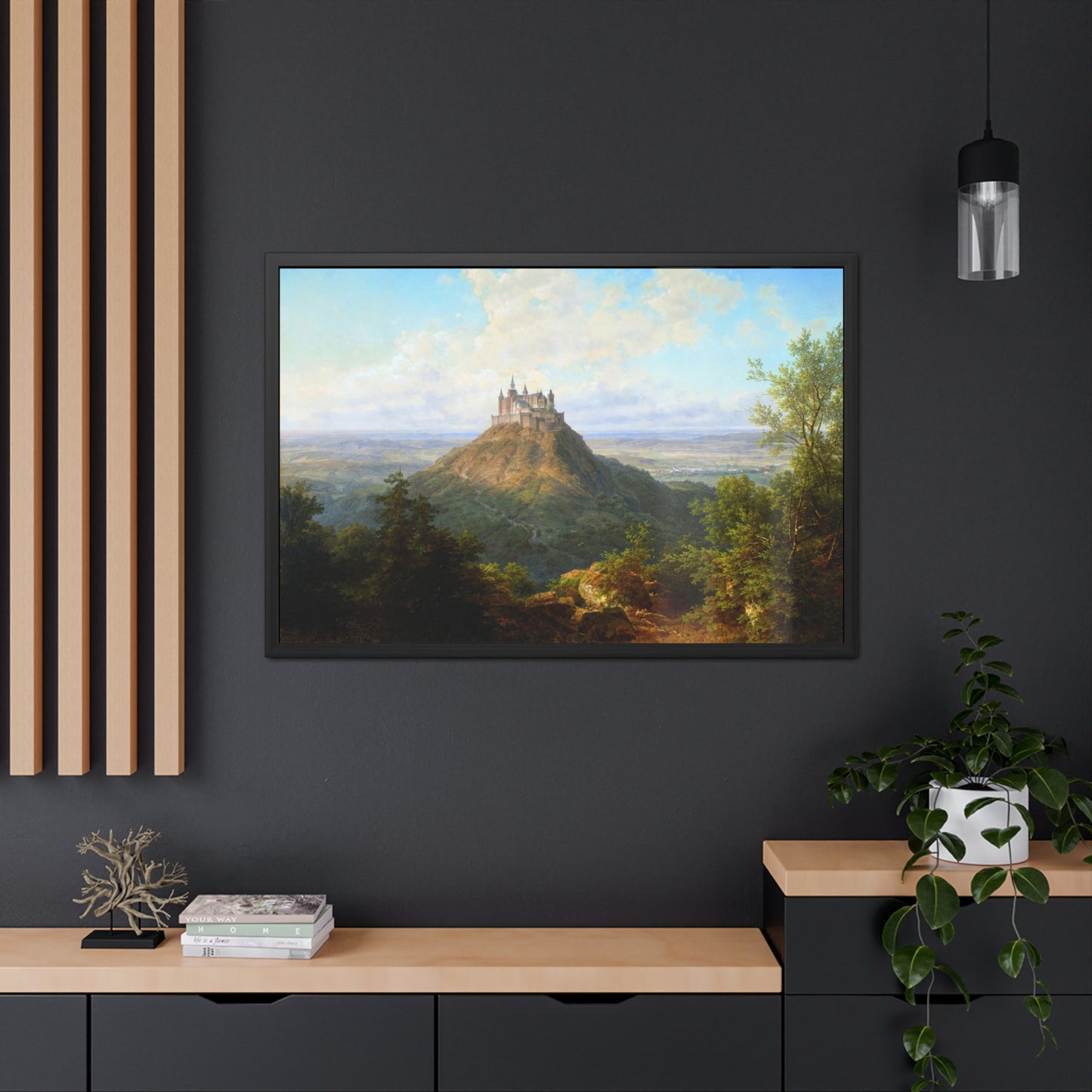 Hohenzollern Castle - Framed Print