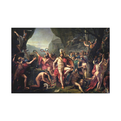 Leonidas at Thermopylae - Canvas Wrap