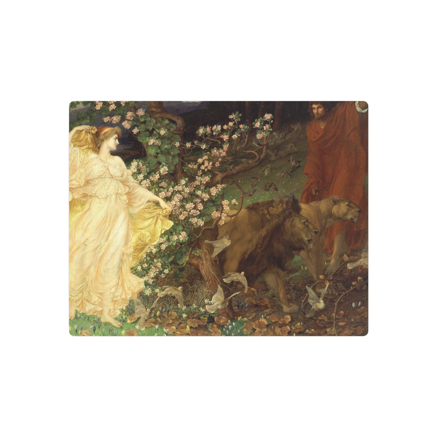 Venus and Anchises - Metal Print