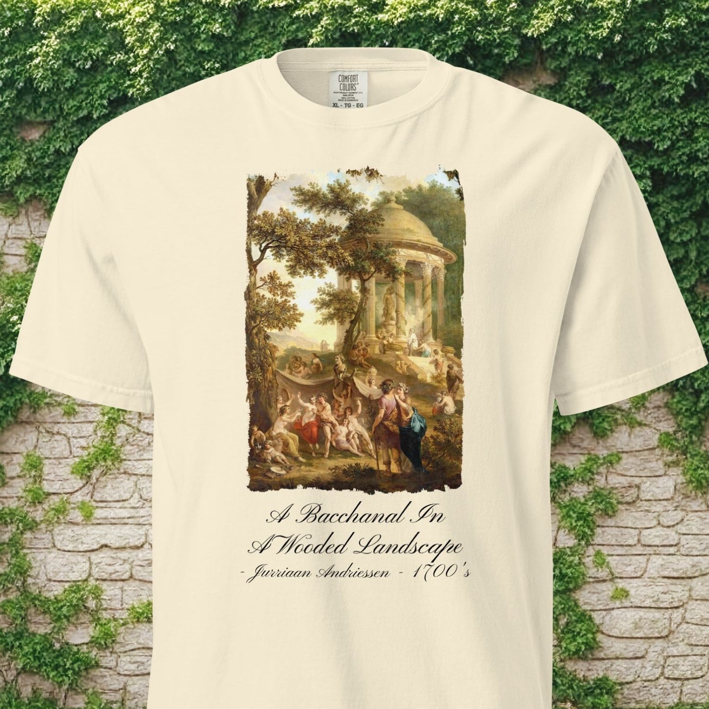 A Bacchanal in a Wooded Landscape - T-Shirt