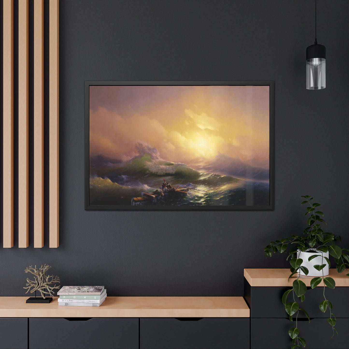 The Ninth Wave - Framed Print