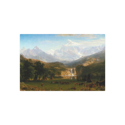 The Rocky Mountains, Lander's Peak (Second Version) - Metal Print